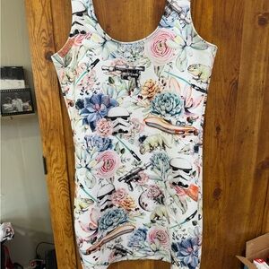 Size Lg.  Scuba dress.  Stormtroopers. Star Wars.  Mini.  Very cute